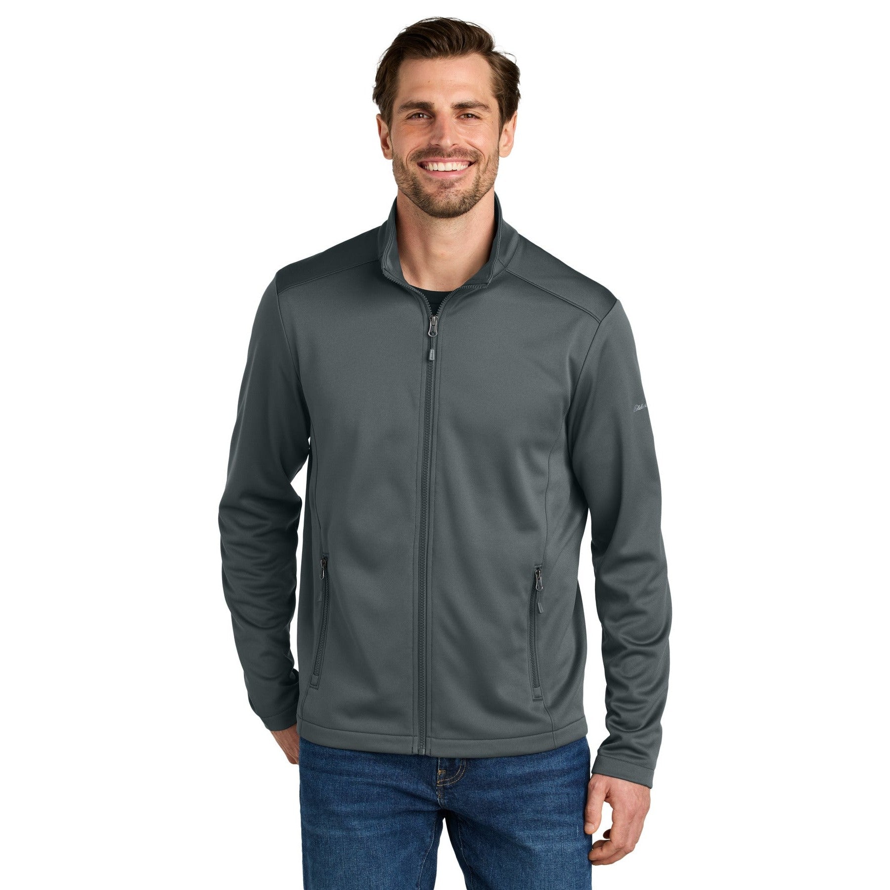 Eddie Bauer-Eddie Bauer® Smooth Mid Layer Fleece Full-Zip EB2460-MedTech-2
